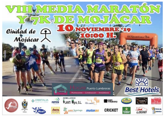 concierto Crudo paracaídas VIII Media Maratón y 7K Ciudad de Mojácar – Alcanza tu meta